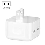 Sạc đôi PD 50W USB-C / Type-C, phích cắm PD 50W EU, phích cắm PD 50W US