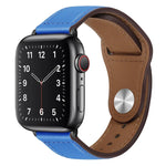 Dây đồng hồ da PU khóa đen cho Apple Watch Series, 7 45mm / 6&SE&5&4 44mm / 3&2&1 42mm, 7 41mm / 6&SE&5&4 40mm / 3&2&1 38mm