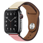 Dây đồng hồ da PU khóa đen cho Apple Watch Series, 7 45mm / 6&SE&5&4 44mm / 3&2&1 42mm, 7 41mm / 6&SE&5&4 40mm / 3&2&1 38mm