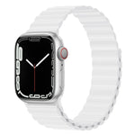 Dây đồng hồ silicone nam châm cho Apple Watch Series, 7 45mm / 6&SE&5&4 44mm / 3&2&1 42mm, 7 41mm / 6&SE&5&4 40mm / 3&2&1 38mm