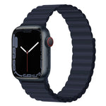Dây đồng hồ silicone nam châm cho Apple Watch Series, 7 45mm / 6&SE&5&4 44mm / 3&2&1 42mm, 7 41mm / 6&SE&5&4 40mm / 3&2&1 38mm