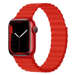Dây đồng hồ silicone nam châm cho Apple Watch Series, 7 45mm / 6&SE&5&4 44mm / 3&2&1 42mm, 7 41mm / 6&SE&5&4 40mm / 3&2&1 38mm