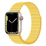 Dây đồng hồ silicone nam châm cho Apple Watch Series, 7 45mm / 6&SE&5&4 44mm / 3&2&1 42mm, 7 41mm / 6&SE&5&4 40mm / 3&2&1 38mm