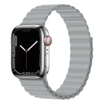 Dây đồng hồ silicone nam châm cho Apple Watch Series, 7 45mm / 6&SE&5&4 44mm / 3&2&1 42mm, 7 41mm / 6&SE&5&4 40mm / 3&2&1 38mm