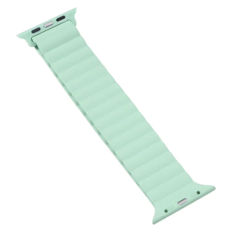 Dây đồng hồ silicone nam châm cho Apple Watch Series, 7 45mm / 6&SE&5&4 44mm / 3&2&1 42mm, 7 41mm / 6&SE&5&4 40mm / 3&2&1 38mm