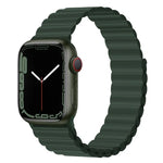 Dây đồng hồ silicone nam châm cho Apple Watch Series, 7 45mm / 6&SE&5&4 44mm / 3&2&1 42mm, 7 41mm / 6&SE&5&4 40mm / 3&2&1 38mm