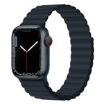 Dây đồng hồ silicone nam châm cho Apple Watch Series, 7 45mm / 6&SE&5&4 44mm / 3&2&1 42mm, 7 41mm / 6&SE&5&4 40mm / 3&2&1 38mm