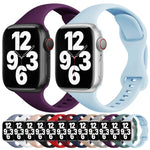 Dây đồng hồ khóa bướm eo nhỏ cho Apple Watch Series, 7 45mm / 6&SE&5&4 44mm / 3&2&1 42mm, 7 41mm / 6&SE&5&4 40mm / 3&2&1 38mm