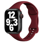 Dây đồng hồ khóa bướm eo nhỏ cho Apple Watch Series, 7 45mm / 6&SE&5&4 44mm / 3&2&1 42mm, 7 41mm / 6&SE&5&4 40mm / 3&2&1 38mm