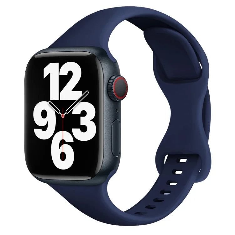 Dây đồng hồ khóa bướm eo nhỏ cho Apple Watch Series, 7 45mm / 6&SE&5&4 44mm / 3&2&1 42mm, 7 41mm / 6&SE&5&4 40mm / 3&2&1 38mm