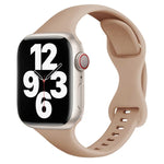 Dây đồng hồ khóa bướm eo nhỏ cho Apple Watch Series, 7 45mm / 6&SE&5&4 44mm / 3&2&1 42mm, 7 41mm / 6&SE&5&4 40mm / 3&2&1 38mm