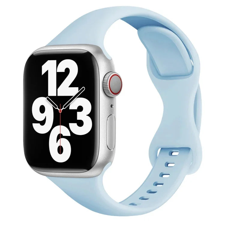 Dây đồng hồ khóa bướm eo nhỏ cho Apple Watch Series, 7 45mm / 6&SE&5&4 44mm / 3&2&1 42mm, 7 41mm / 6&SE&5&4 40mm / 3&2&1 38mm