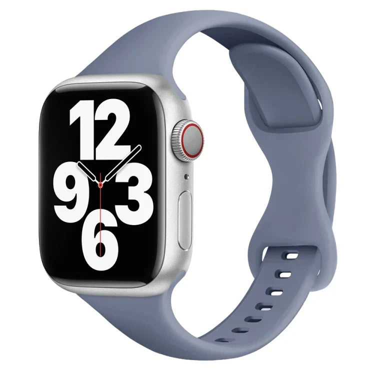 Dây đồng hồ khóa bướm eo nhỏ cho Apple Watch Series, 7 45mm / 6&SE&5&4 44mm / 3&2&1 42mm, 7 41mm / 6&SE&5&4 40mm / 3&2&1 38mm