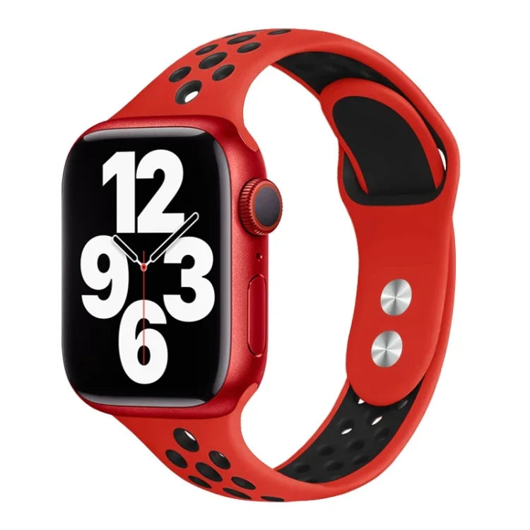 Dây đồng hồ eo nhỏ đinh đôi cho Apple Watch Series, 7 45mm / 6&SE&5&4 44mm / 3&2&1 42mm, 7 41mm / 6&SE&5&4 40mm / 3&2&1 38mm