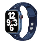 Dây đồng hồ eo nhỏ đinh đôi cho Apple Watch Series, 7 45mm / 6&SE&5&4 44mm / 3&2&1 42mm, 7 41mm / 6&SE&5&4 40mm / 3&2&1 38mm