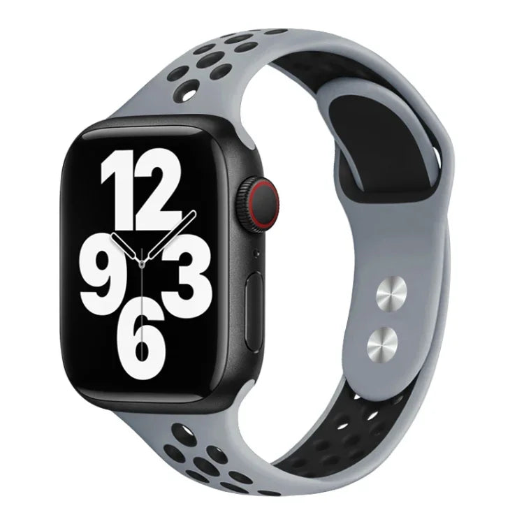 Dây đồng hồ eo nhỏ đinh đôi cho Apple Watch Series, 7 45mm / 6&SE&5&4 44mm / 3&2&1 42mm, 7 41mm / 6&SE&5&4 40mm / 3&2&1 38mm