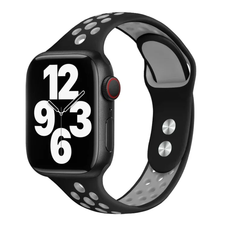 Dây đồng hồ eo nhỏ đinh đôi cho Apple Watch Series, 7 45mm / 6&SE&5&4 44mm / 3&2&1 42mm, 7 41mm / 6&SE&5&4 40mm / 3&2&1 38mm