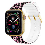 Dây đồng hồ in màu khóa vuông cho Apple Watch Series, 7 45mm / 6&SE&5&4 44mm / 3&2&1 42mm, 7 41mm / 6&SE&5&4 40mm / 3&2&1 38mm