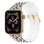 Dây đồng hồ in màu khóa vuông cho Apple Watch Series, 7 45mm / 6&SE&5&4 44mm / 3&2&1 42mm, 7 41mm / 6&SE&5&4 40mm / 3&2&1 38mm
