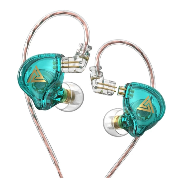 Tai nghe có dây âm thanh bass HiFi QKZ AK6 PLUS, cáp âm thanh tháo rời, bass mạnh, có mic, không mic