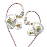 Tai nghe có dây âm thanh bass HiFi QKZ AK6 PLUS, cáp âm thanh tháo rời, bass mạnh, có mic, không mic