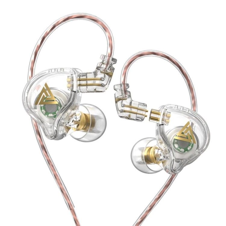 Tai nghe có dây âm thanh bass HiFi QKZ AK6 PLUS, cáp âm thanh tháo rời, bass mạnh, có mic, không mic