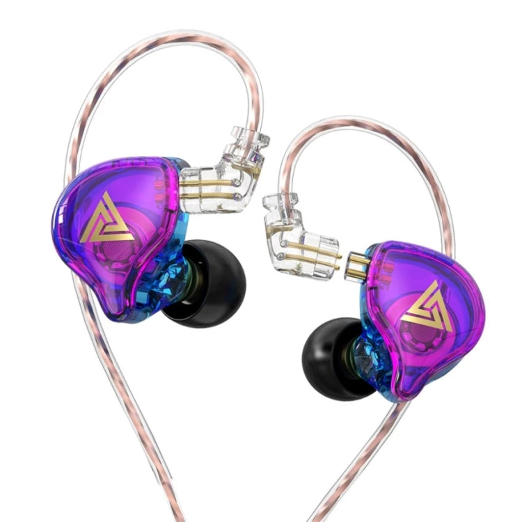 Tai nghe có dây âm thanh bass HiFi QKZ AK6 PLUS, cáp âm thanh tháo rời, bass mạnh, có mic, không mic