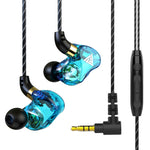 Tai nghe thể thao in-ear 3.5mm driver đồng QKZ SK7 có dây stereo HIFI, có mic