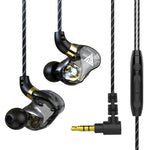 Tai nghe thể thao in-ear 3.5mm driver đồng QKZ SK7 có dây stereo HIFI, có mic