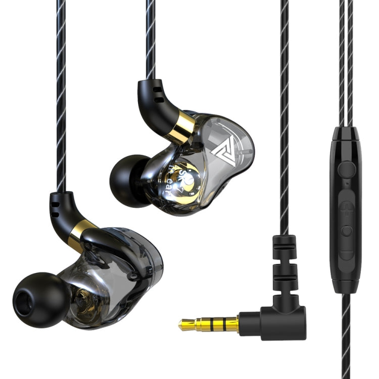 Tai nghe thể thao in-ear 3.5mm driver đồng QKZ SK7 có dây stereo HIFI, có mic