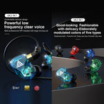 Tai nghe thể thao in-ear 3.5mm driver đồng QKZ SK7 có dây stereo HIFI, có mic