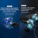 Tai nghe thể thao in-ear 3.5mm driver đồng QKZ SK7 có dây stereo HIFI, có mic
