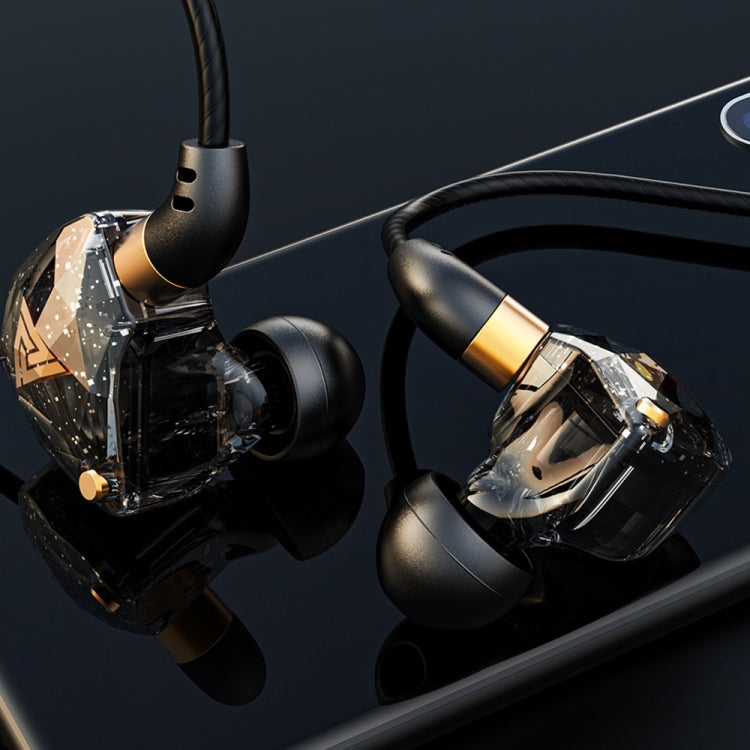 Tai nghe thể thao in-ear 3.5mm động QKZ SK8 HIFI monitor, có mic