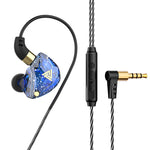 Tai nghe thể thao in-ear 3.5mm động QKZ SK8 HIFI monitor, có mic
