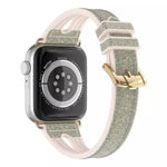 Dây đồng hồ mảnh lấp lánh cho Apple Watch Series, 7 45mm / 6&SE&5&4 44mm / 3&2&1 42mm, 7 41mm / 6&SE&5&4 40mm / 3&2&1 38mm