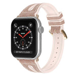 Dây đồng hồ mảnh lấp lánh cho Apple Watch Series, 7 45mm / 6&SE&5&4 44mm / 3&2&1 42mm, 7 41mm / 6&SE&5&4 40mm / 3&2&1 38mm