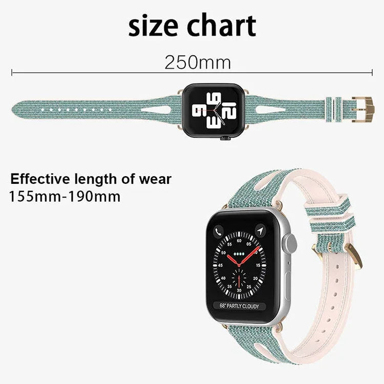 Dây đồng hồ mảnh lấp lánh cho Apple Watch Series, 7 45mm / 6&SE&5&4 44mm / 3&2&1 42mm, 7 41mm / 6&SE&5&4 40mm / 3&2&1 38mm