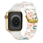 Dây đồng hồ trong suốt khóa vuông cho Apple Watch Series, 7 45mm / 6&SE&5&4 44mm / 3&2&1 42mm, 7 41mm / 6&SE&5&4 40mm / 3&2&1 38mm