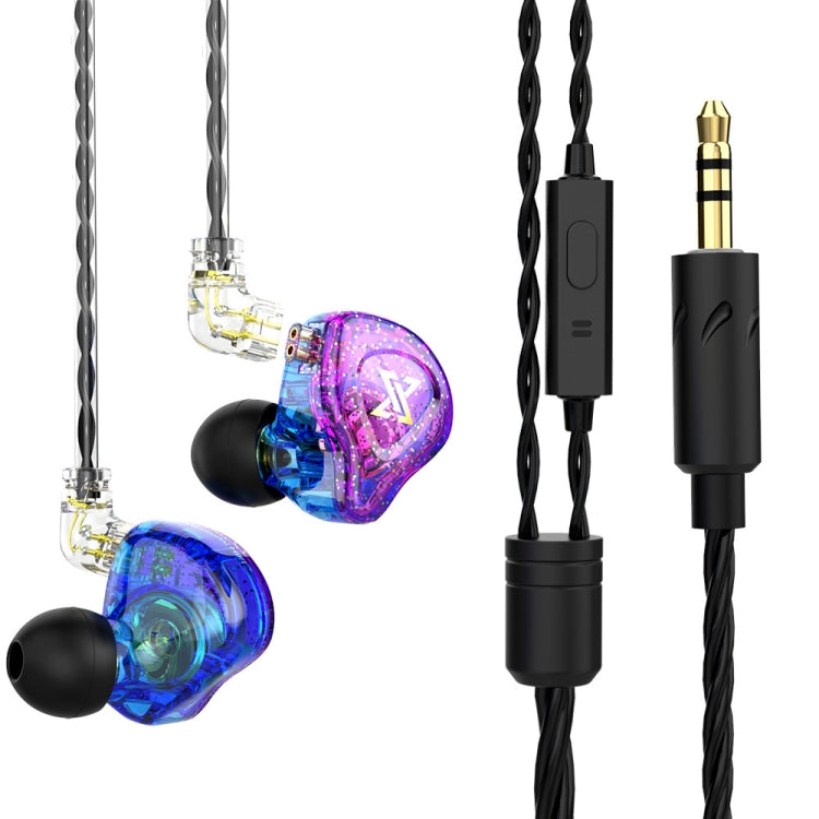 Tai nghe nhét tai QKZ AK6 MAX Dynamic Subwoofer điều khiển bằng dây, Phiên bản tiêu chuẩn, có mic