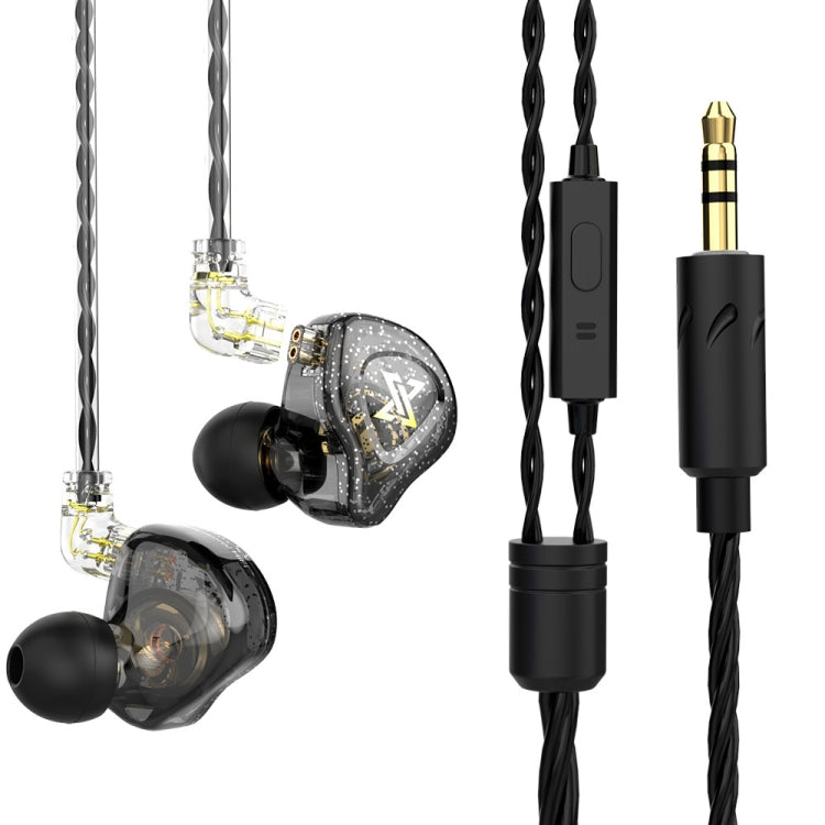 Tai nghe nhét tai QKZ AK6 MAX Dynamic Subwoofer điều khiển bằng dây, Phiên bản tiêu chuẩn, có mic