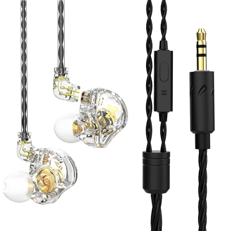 Tai nghe nhét tai QKZ AK6 MAX Dynamic Subwoofer điều khiển bằng dây, Phiên bản tiêu chuẩn, có mic