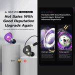 Tai nghe nhét tai QKZ VK4 HiFi Subwoofer điều khiển bằng dây kèm mic