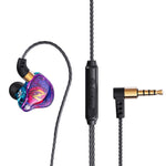 Tai nghe nhét tai QKZ ZEN Subwoofer điều khiển bằng dây cho âm nhạc, chạy bộ, thể thao kèm mic
