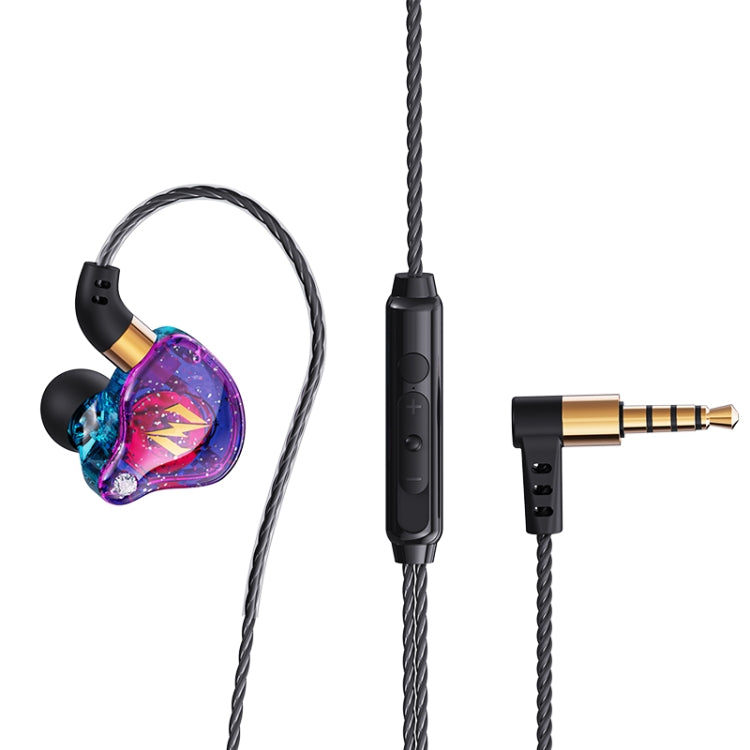 Tai nghe nhét tai QKZ ZEN Subwoofer điều khiển bằng dây cho âm nhạc, chạy bộ, thể thao kèm mic