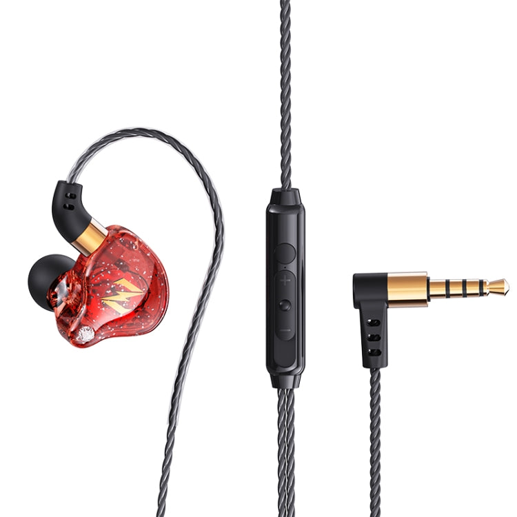 Tai nghe nhét tai QKZ ZEN Subwoofer điều khiển bằng dây cho âm nhạc, chạy bộ, thể thao kèm mic