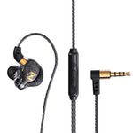 Tai nghe nhét tai QKZ ZEN Subwoofer điều khiển bằng dây cho âm nhạc, chạy bộ, thể thao kèm mic