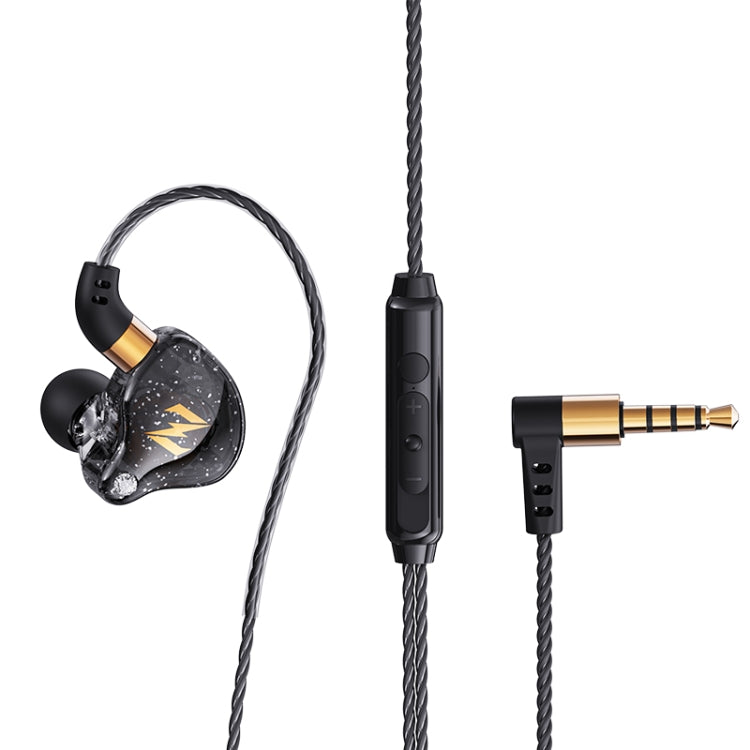 Tai nghe nhét tai QKZ ZEN Subwoofer điều khiển bằng dây cho âm nhạc, chạy bộ, thể thao kèm mic