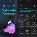 Tai nghe nhét tai QKZ ZEN Subwoofer điều khiển bằng dây cho âm nhạc, chạy bộ, thể thao kèm mic