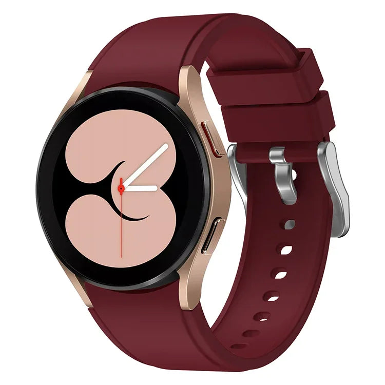 Dây đồng hồ silicone mm, Dành cho Samsung Galaxy Watch 5 40mm, Dành cho Samsung Galaxy Watch 5 Pro 45mm