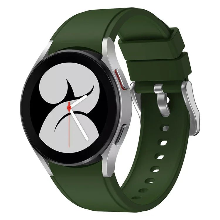 Dây đồng hồ silicone mm, Dành cho Samsung Galaxy Watch 5 40mm, Dành cho Samsung Galaxy Watch 5 Pro 45mm